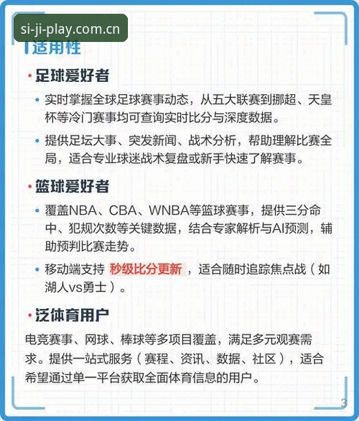 四季体育官网入口实战详解:一站式观赛与平台功能指南
